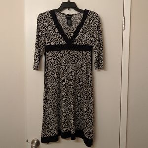 Speechless black and white dress